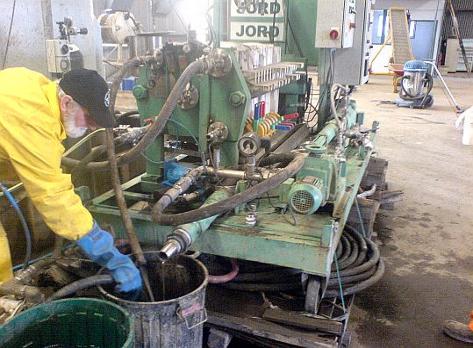 decontamination progress